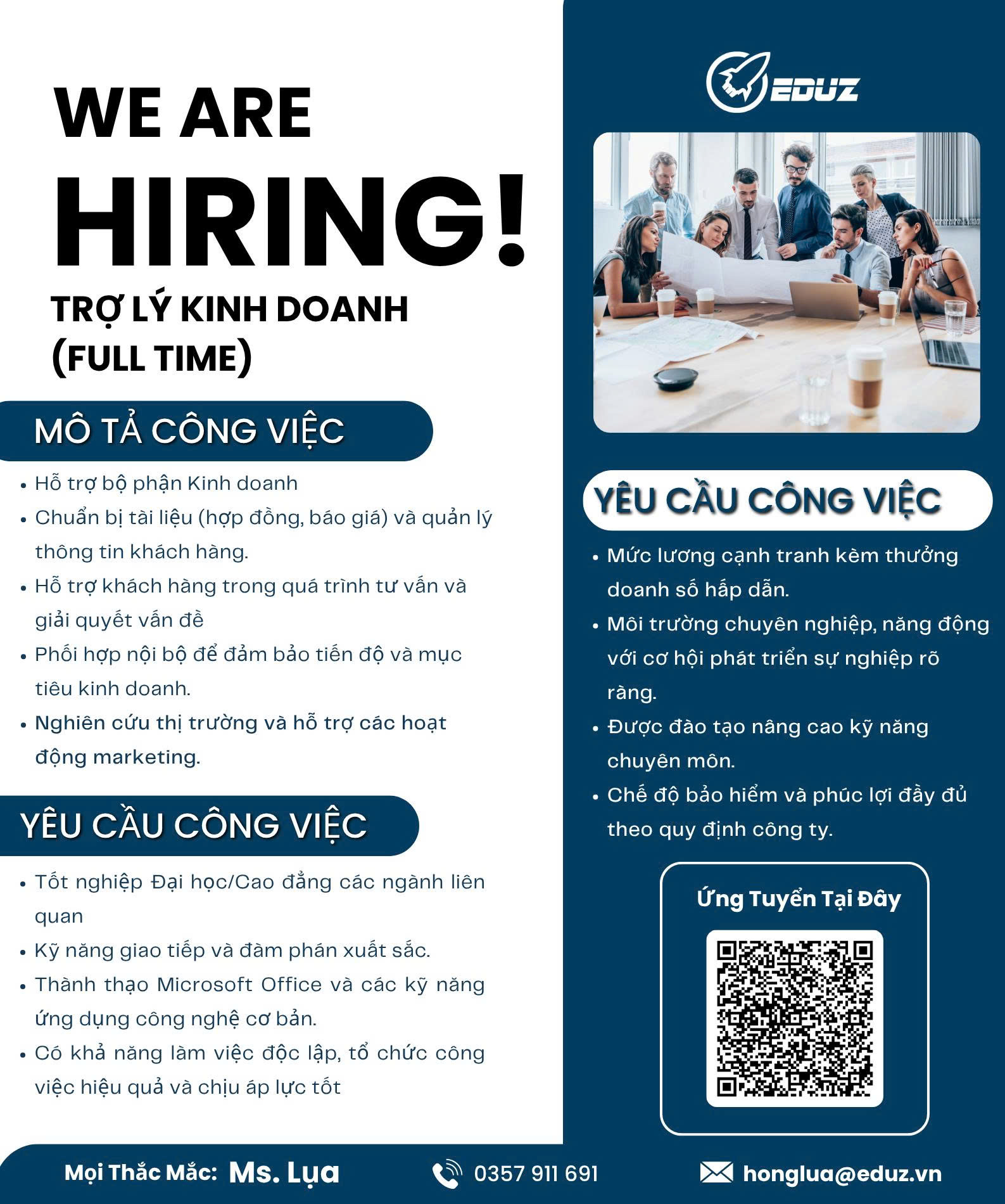 Vai trò của bạn sẽ là gì?