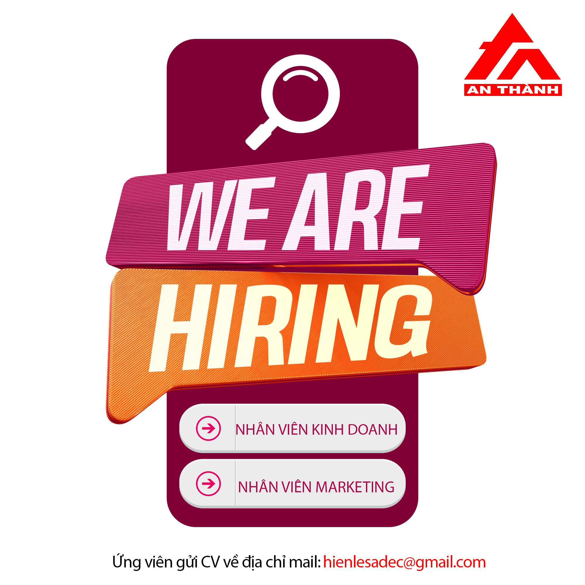 Tuyển Dụng Nhân Viên Phụ Trách Phòng Kinh Doanh Và Marketing