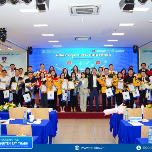 Ngày Hội Tuyển Dụng Tháng 8/2025 – Trường Đại Học Nguyễn Tất Thành: Gắn Kết Doanh Nghiệp, Mở Lối Tương Lai Cho Sinh Viên