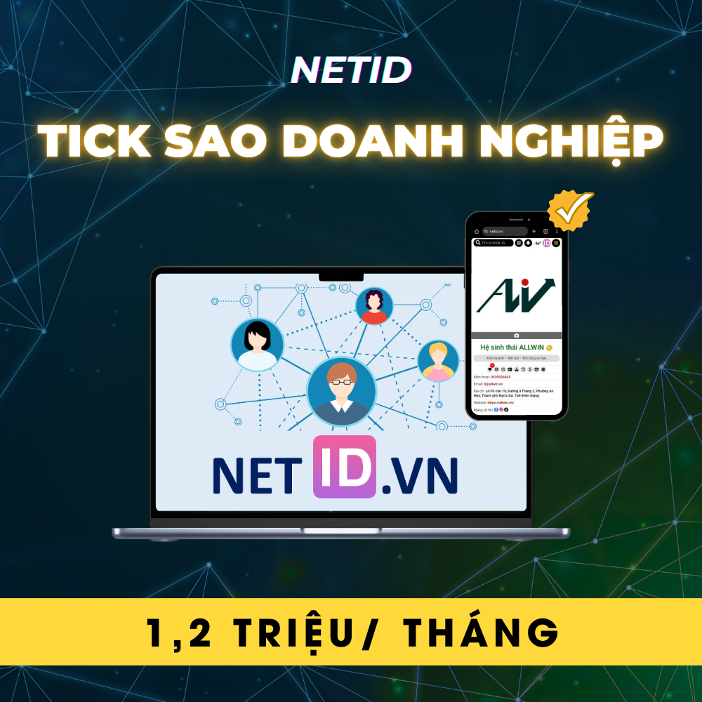Tài Khoản NetID Tick Sao Doanh Nghiệp