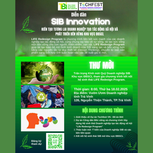 Dự Án Công Dân Bền Vững – Hành Trình Trao Giá Trị LIFE REDESIGN PROGRAM