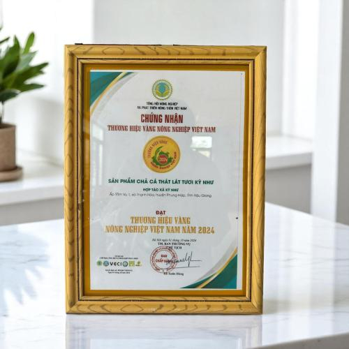 Chứng Nhận Thương Hiệu Vàng Nông Nghiệp Việt Nam
