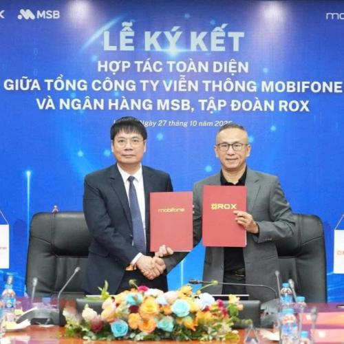 MobiFone Và ROX Group Ký Hợp Tác Thúc Đẩy Chuyển Đổi Số