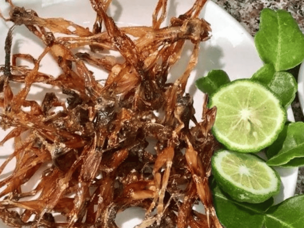 Khô nhái món ăn của đồng quê, của những ngày lúa nước đầy đồng