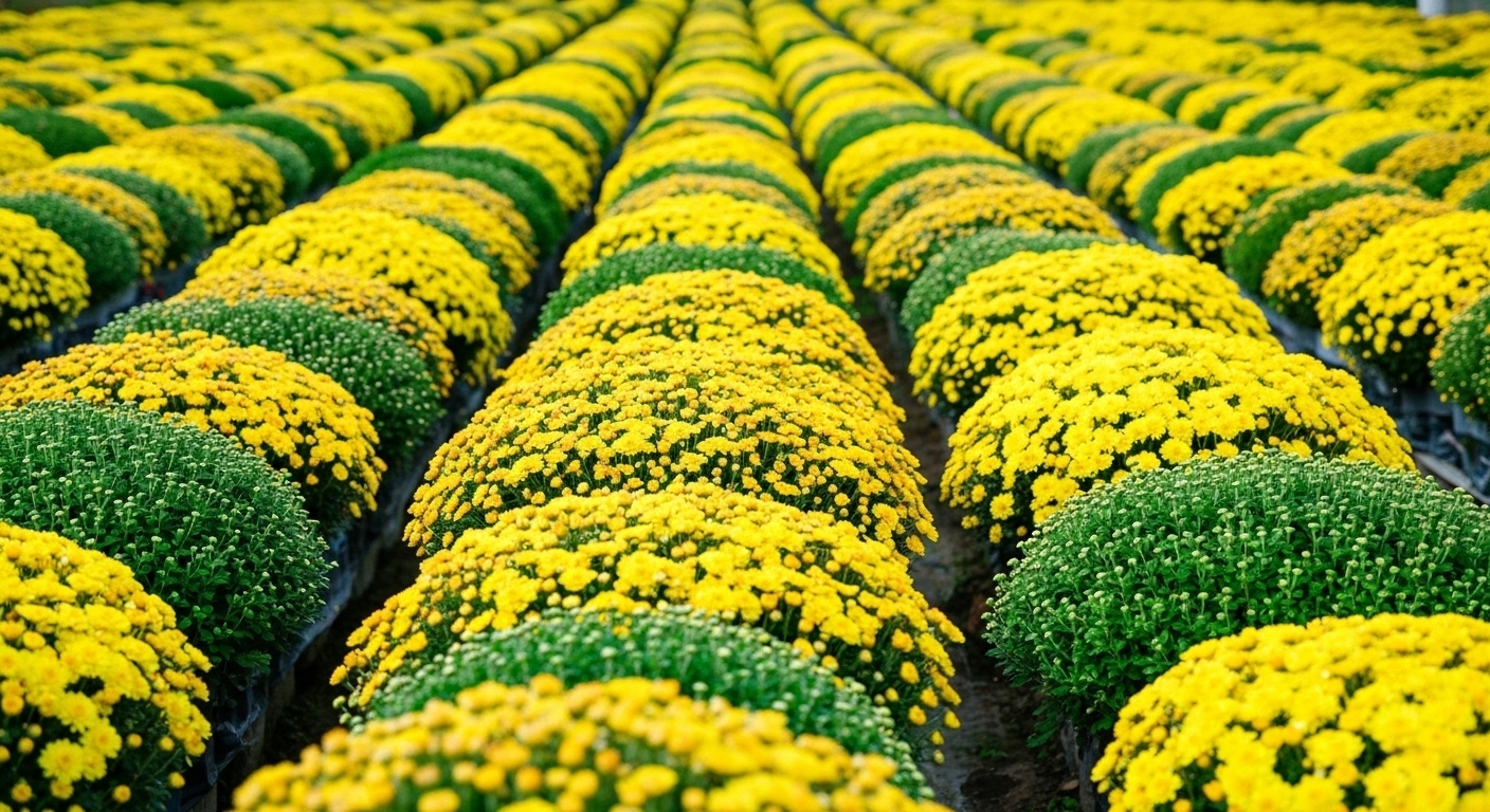 Cúc Mâm Xôi - Thấy hoa là thấy Tết