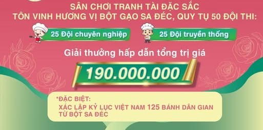 Cơ cấu giải thưởng "khủng"