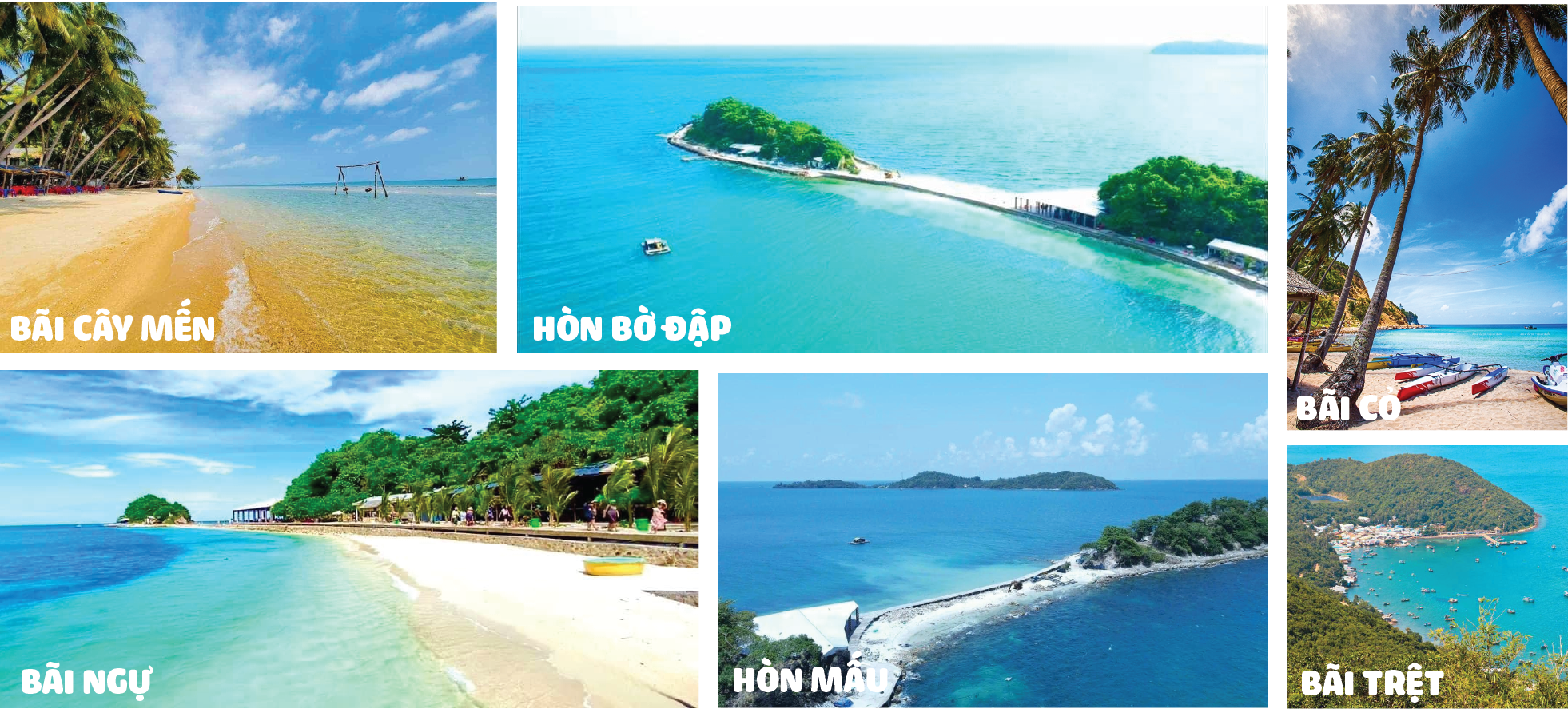 Điểm đến hấp dẫn tại Nam Du