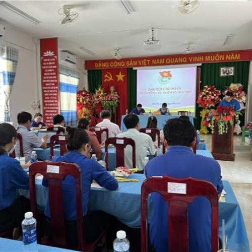 Chi Đoàn TTYT Tổ Chức Đại Hội Chi Đoàn Trung Tâm Y Tế Nhiệm Kỳ 2024-2027