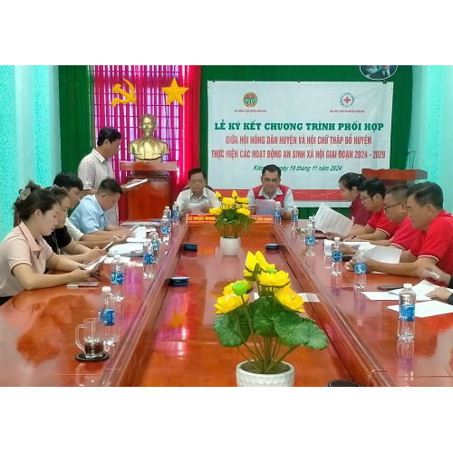 Ký kết chương trình phối hợp tổ chức hoạt động nhân đạo, thiện nguyện và an sinh xã hội giai đoạn 2024-2029