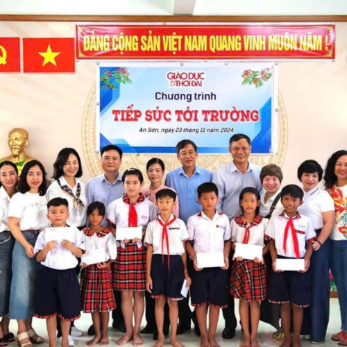 Tiếp Sức Đến Trường Cho Học Sinh Trường Tiểu Học An Sơn, Đặc Khu Kiên Hải