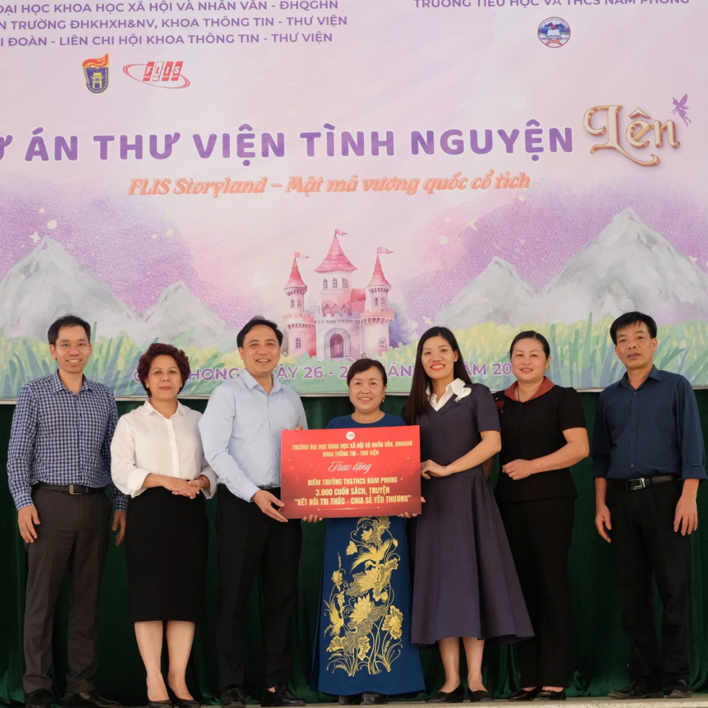 Dự Án Thư Viện Tình Nguyện “LÊN 2025” – Hành Trình 10 Năm Thắp Sáng Tri Thức, Kết Nối Yêu Thương