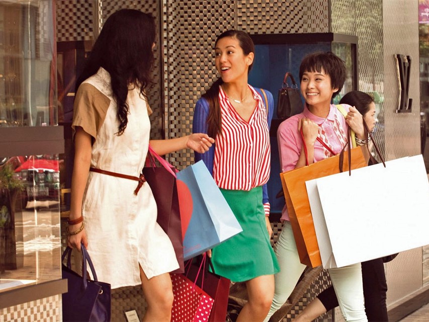 Mua sắm nơi thành phố không bao giờ ngủ