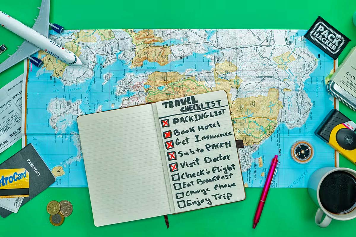 Tạo danh sách đồ cần mang theo