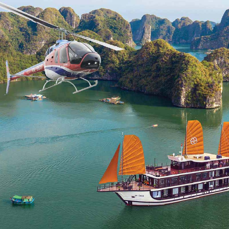 Bay Cùng Kỳ Quan – Helicopter Tours