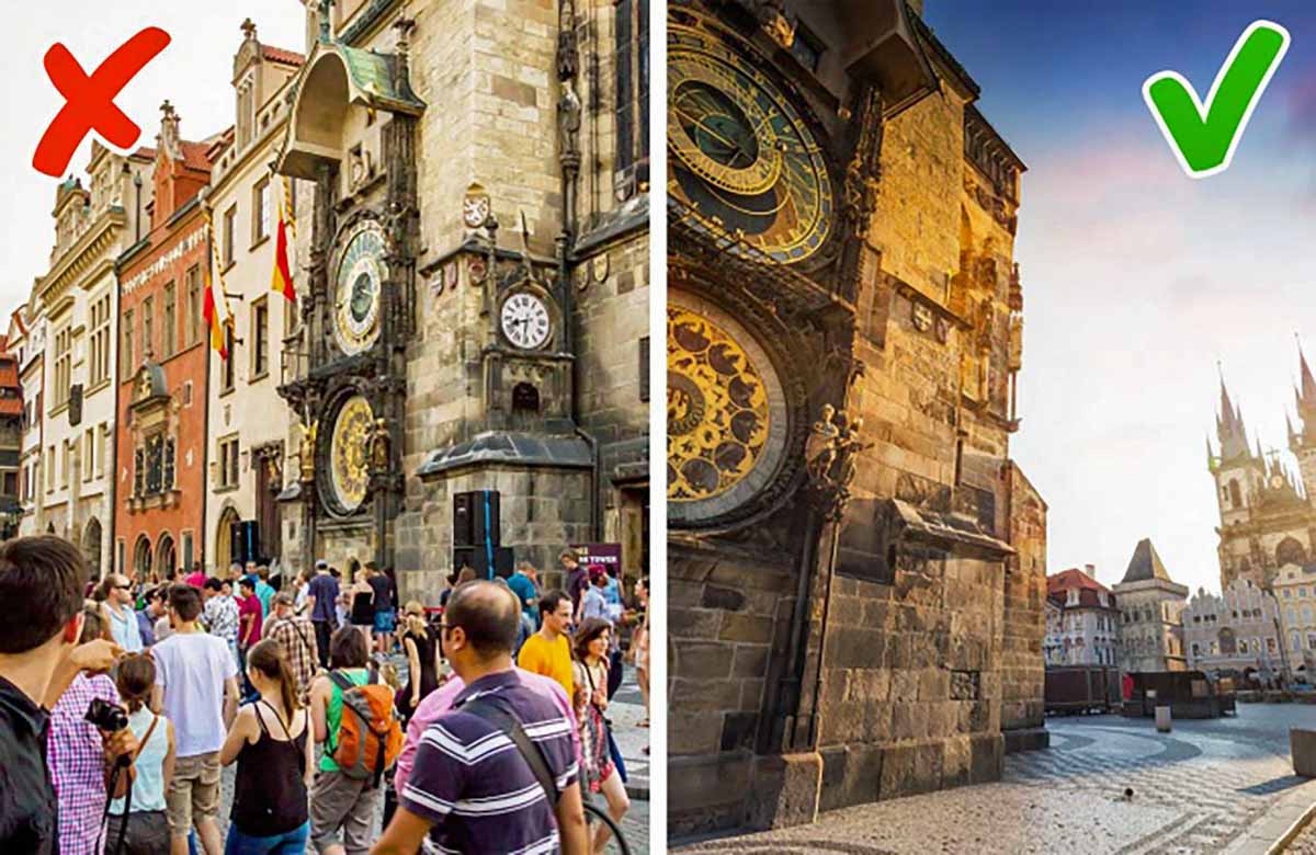 Đi du lịch mùa cao điểm