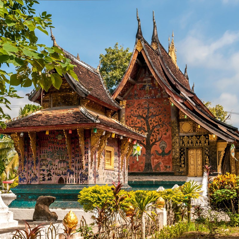 Du Lịch Lào : Vientiane - Luang Prabang - Paske