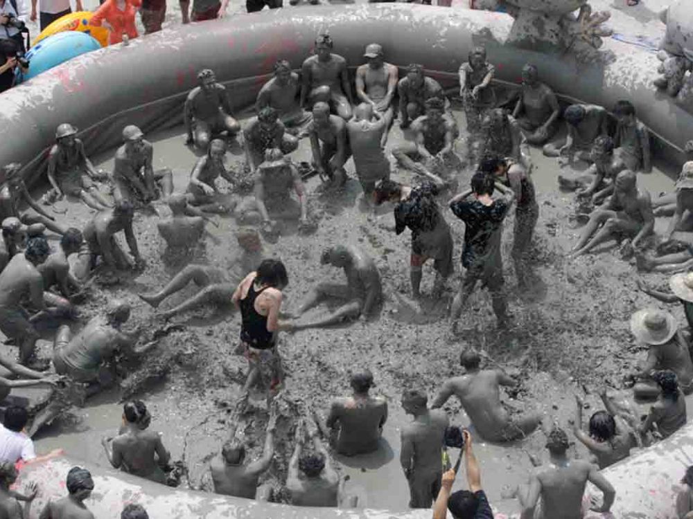 7. Lễ hội Bùn Boryeong