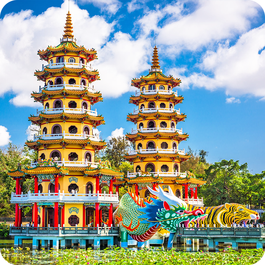 Du Lịch Đài Loan: Đài Bắc - Nam Đầu - Đài Trung - Cao Hùng