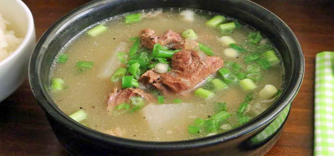 Seolleongtang – Canh bò