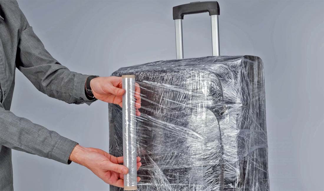 4. Không nên bọc hành lý ký gửi bằng nilon