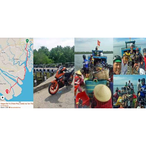 Đạp xe khám phá 09 cửa sông Cửu Long