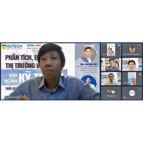 Sinh Viên VJIT Đón Đầu Xu Thế Tuyển Dụng Cùng Các Nhà Quản Lý Uy Tín