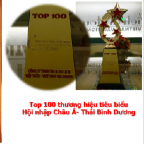 Vietnam Vacations - Nhận Giải Thương Hiệu Tiêu Biểu Hôi Nhập Châu Á - Thái Bình Dương