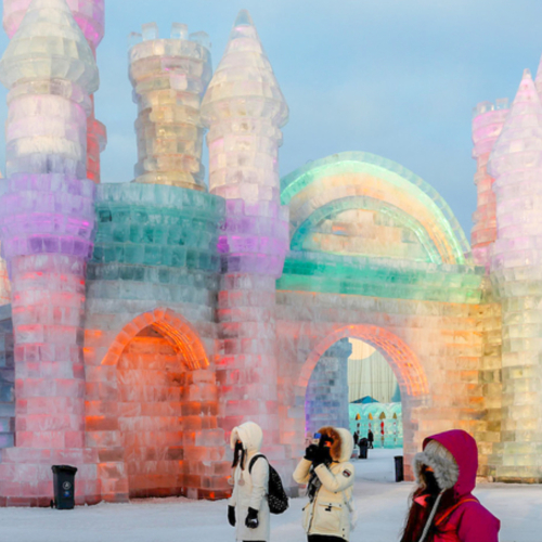 Lễ Hội Băng Lớn Nhất Thế Giới Diễn Ra Ở Trung Quốc