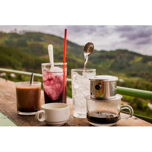 Du Lịch Đà Lạt - Trang Trại Rau & Hoa Đường Hầm Iêu Khắc - Cà Phê Mê Linh - Chùa Linh Ấn