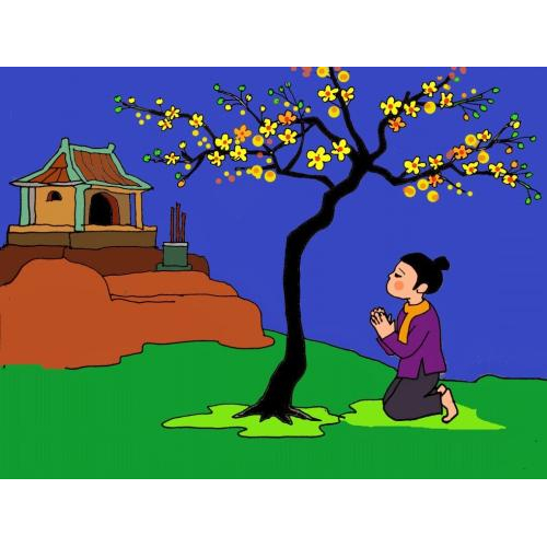 Sự Tích Cây Mai Ngày Tết