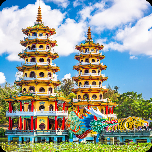 Du Lịch Đài Loan: Đài Bắc - Nam Đầu - Đài Trung - Cao Hùng