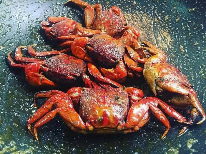 Ba khía rang muối, rang me