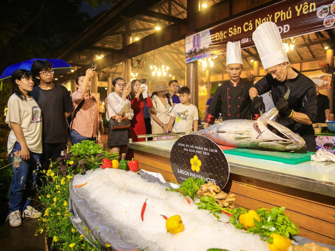 Các món ngon quy tụ lại