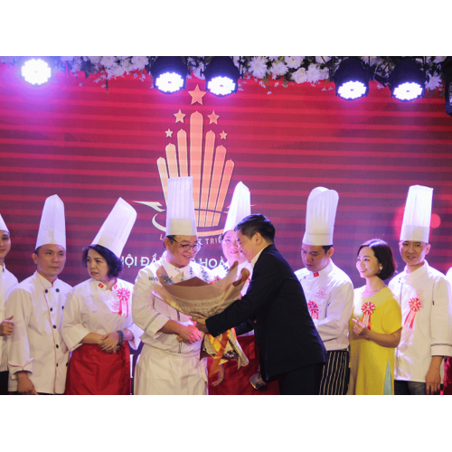 Đại diện Liên chi hội Đầu bếp Việt Nam