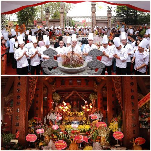 VCF xác lập kỷ lục “Mâm lễ vật dâng cúng Tổ nghề”