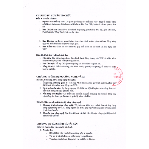 Quy chế hoạt động