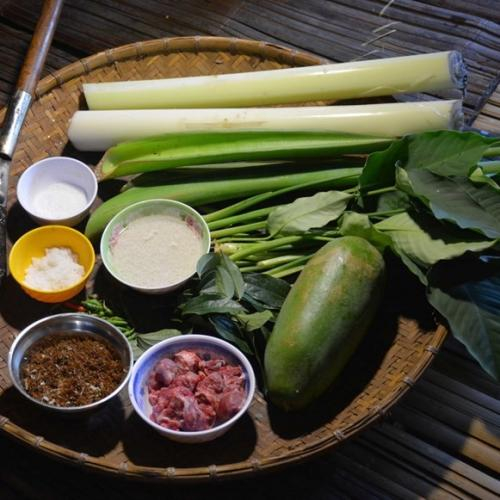Canh bột lá yao - Món Ăn Truyền Thống Ngày Tết Của Người Ê - Đê