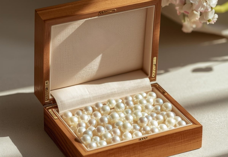 Kích thước và màu sắc của ngọc trai Edison