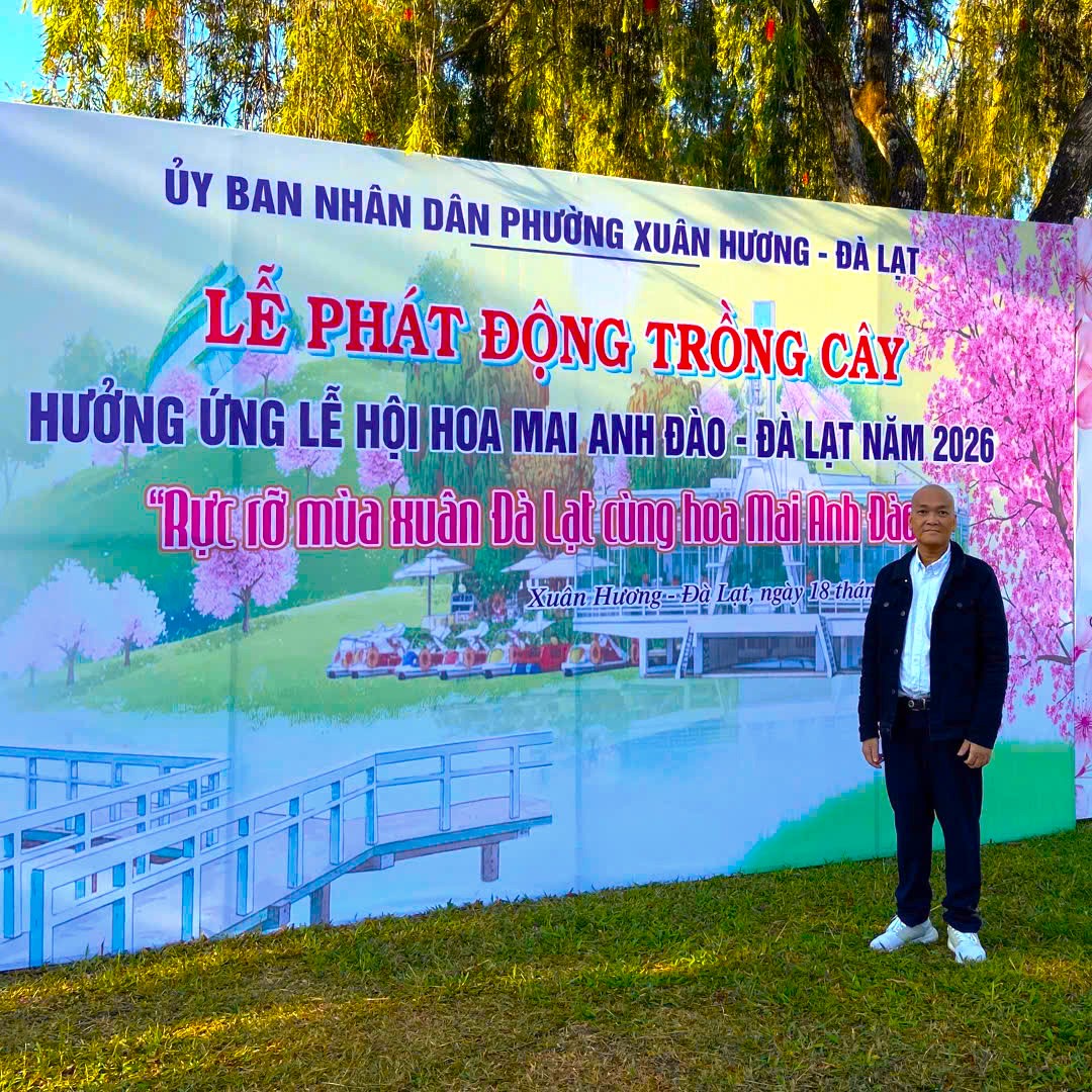 GBi Ecoz Chung Tay Cùng YBA Lâm Đồng Trồng 200 Cây Mai Anh Đào Đà Lạt