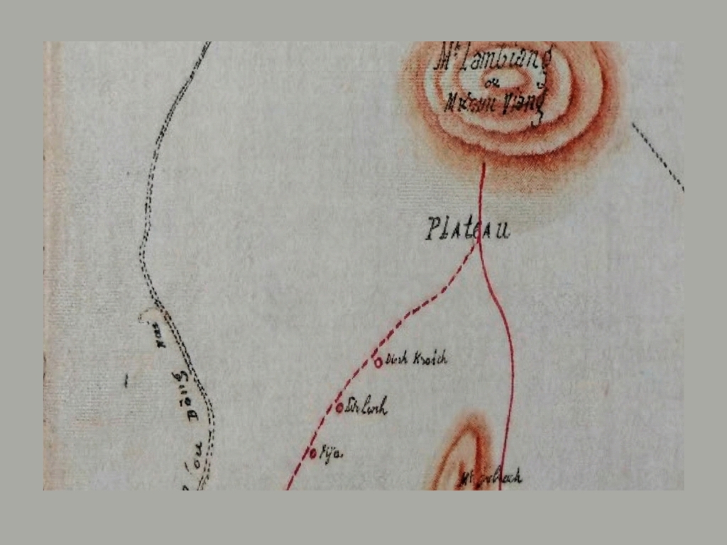 Bản đồ năm 1898 – lần đầu xuất hiện tên Da-lach