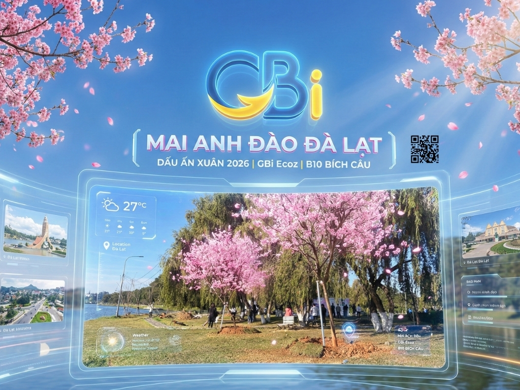 Dấu Ấn Xuân 2026: 200 Gốc Đào "Nhuộm Hồng" Hồ Xuân Hương