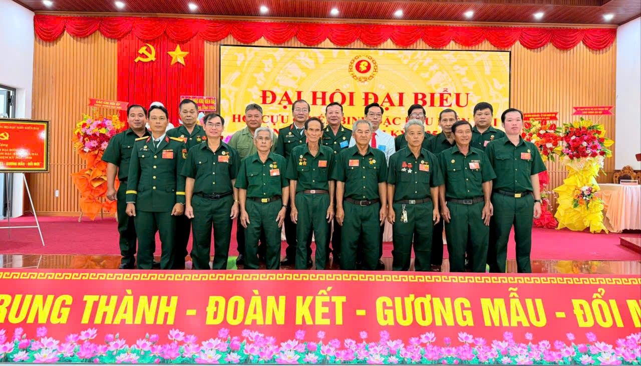 Đại hội đại biểu Hội Cựu chiến binh đặc khu Kiên Hải nhiệm kỳ 2025-2030