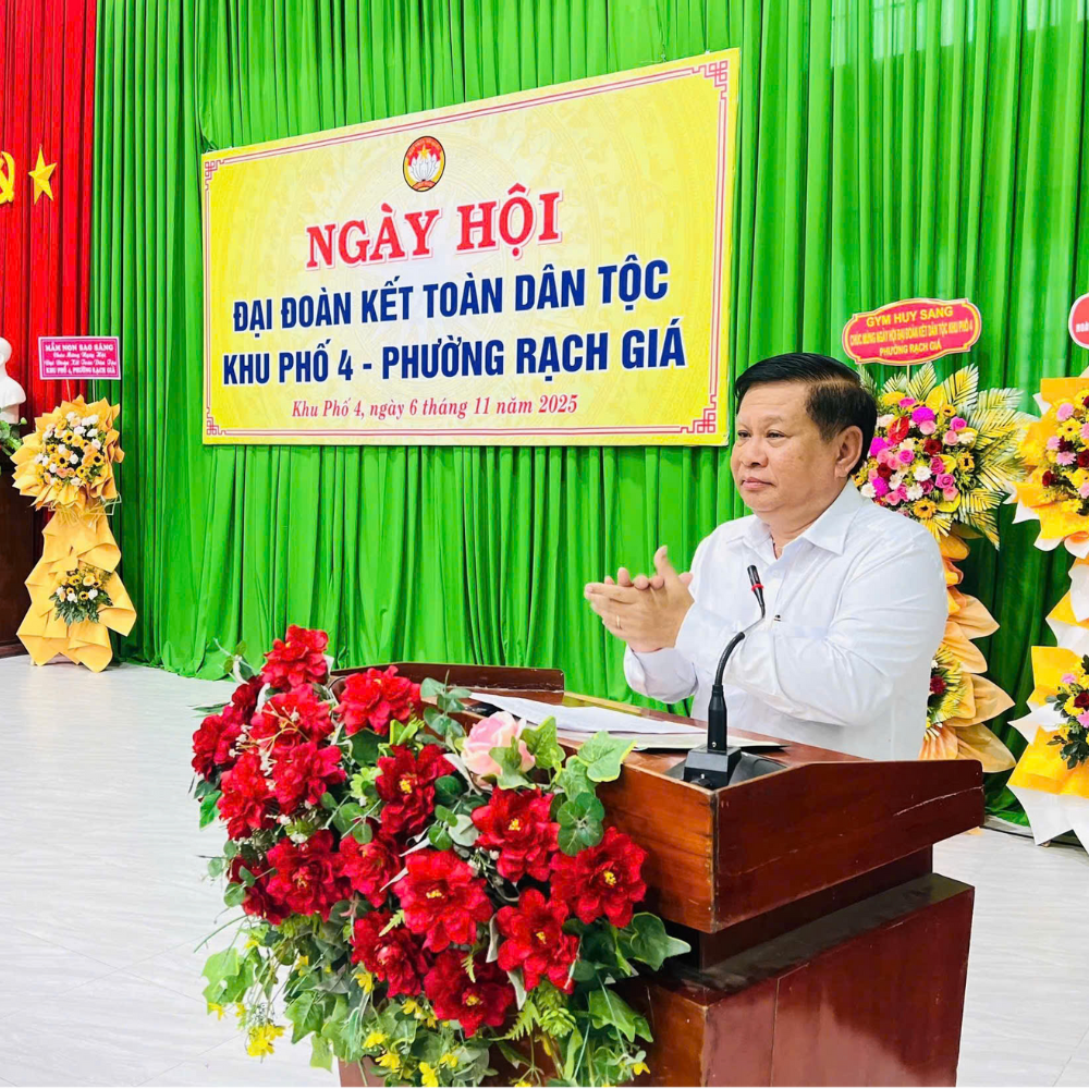 Khu Phố 4, Phường Rạch Giá: Tổ Chức Ngày Hội Đại Đoàn Kết Toàn Dân Tộc