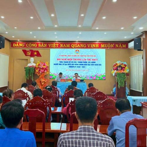 Đặc Khu Kiên Hải Tổ Chức Hội Nghị Hiệp Thương Lần Thứ Nhất Bầu Cử Đại Biểu Hội Đồng Nhân Dân