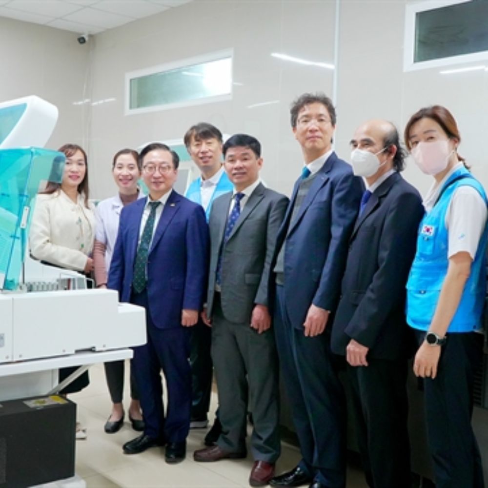 Các Đối Tác Hàn Quốc Cung Cấp Thiết Bị Y Tế Và Chăm Sóc Y Tế Miễn Phí Tại Quảng Ngãi