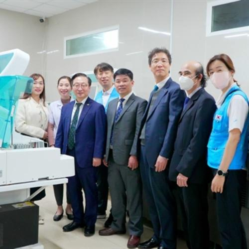 Các Đối Tác Hàn Quốc Cung Cấp Thiết Bị Y Tế Và Chăm Sóc Y Tế Miễn Phí Tại Quảng Ngãi