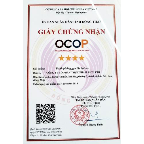 VII. Tiêu chuẩn sản phẩm