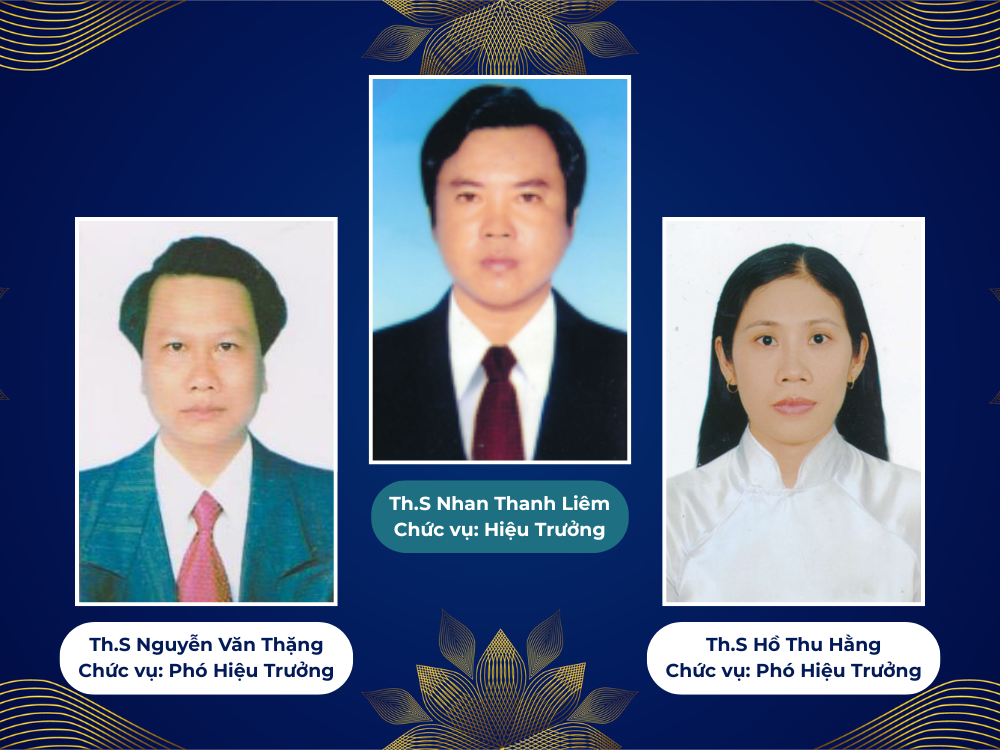 III. Ban giám hiệu