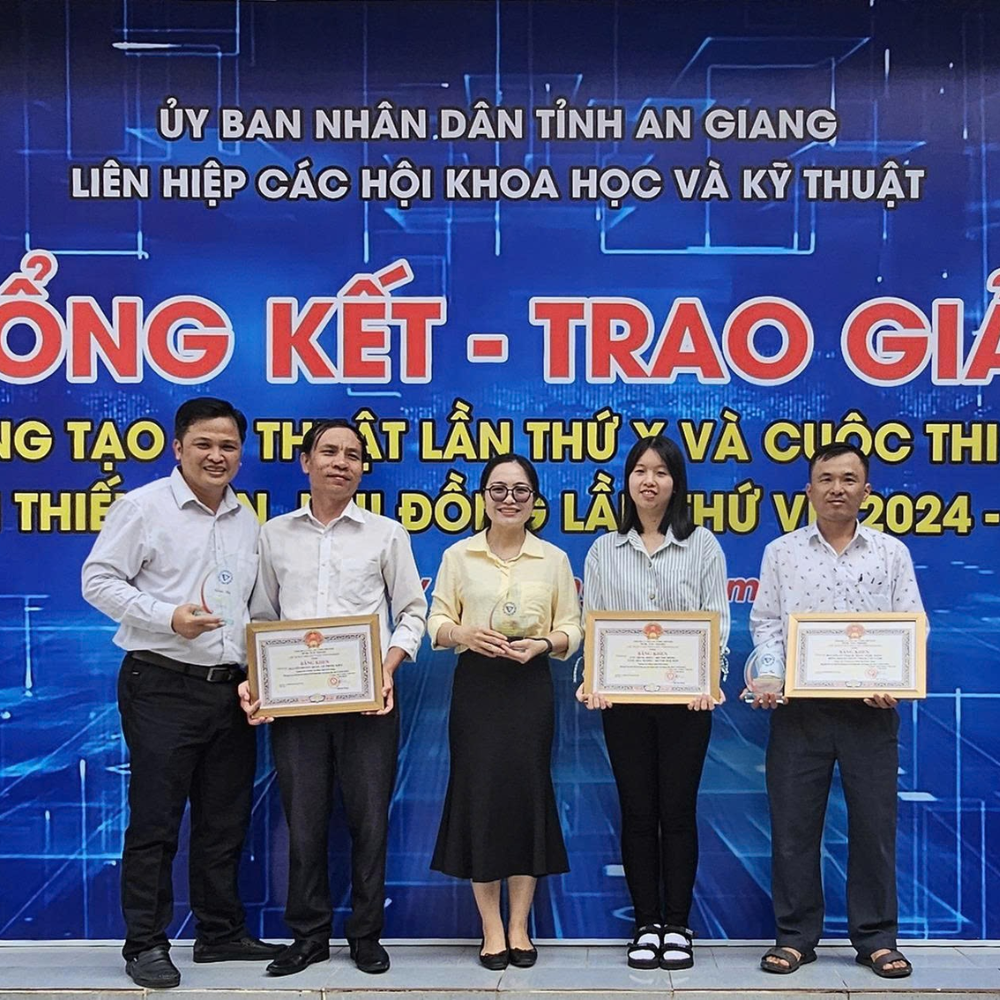 Giải Ba Tại Hội Thi Sáng Tạo Kỹ Thuật Lần Thứ X Tỉnh An Giang, Năm 2024-2025