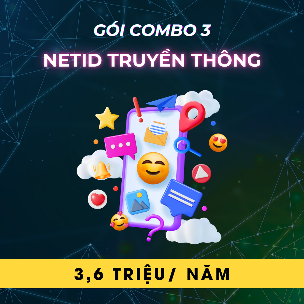 Combo 3: NetID Truyền Thông